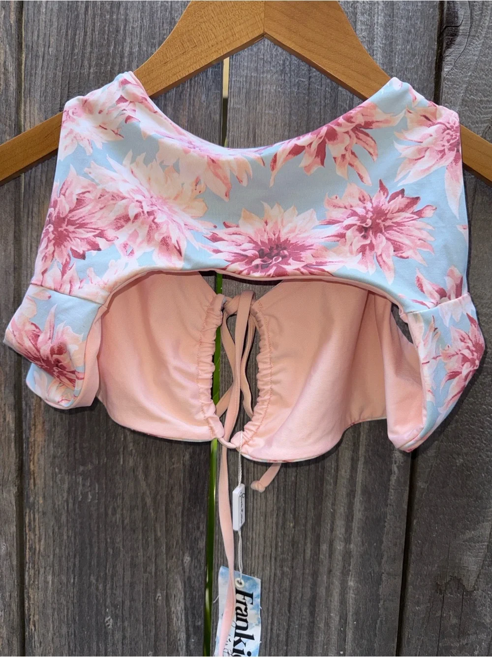 Frankie's Bikinis Jessie Top in Wildflower Size XS